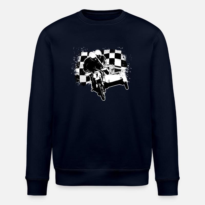 Sidecar Moto Cross - Stanley/Stella Unisex Bio-Sweatshirt ROLLER - Navy
