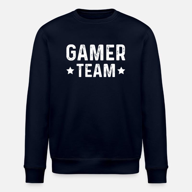 Gamer Team - Stanley/Stella Unisex Bio-Sweatshirt ROLLER - Navy