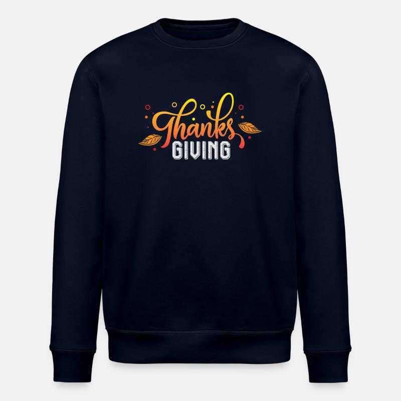 Thanksgiving 5 - Stanley/Stella Unisex Bio-Sweatshirt ROLLER - Navy