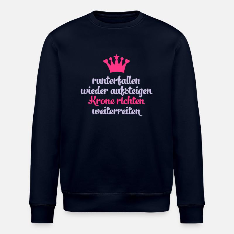 reiten - Stanley/Stella Unisex Bio-Sweatshirt ROLLER - Navy
