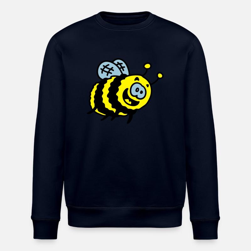 lustige Hummel 3 - Stanley/Stella Unisex Bio-Sweatshirt ROLLER - Navy