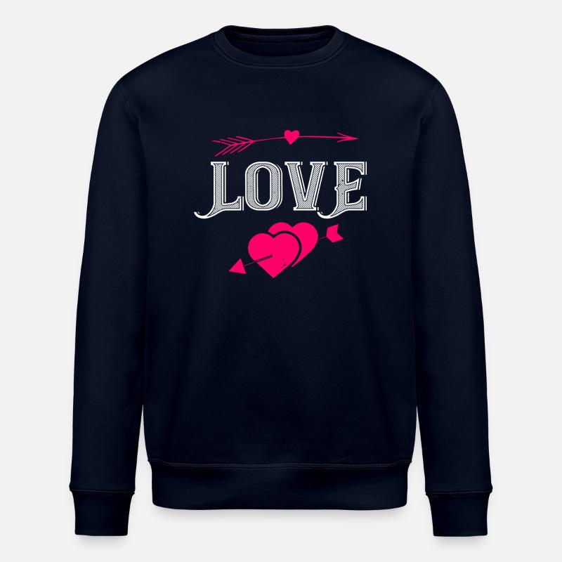 Amour - Sweat bio ROLLER Stanley/Stella Unisexe - marine