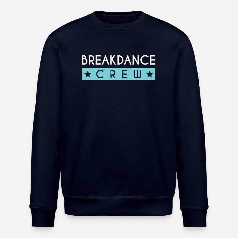 Breakdance Crew - Stanley/Stella ROLLER Unisex Organic Sweatshirt - navy