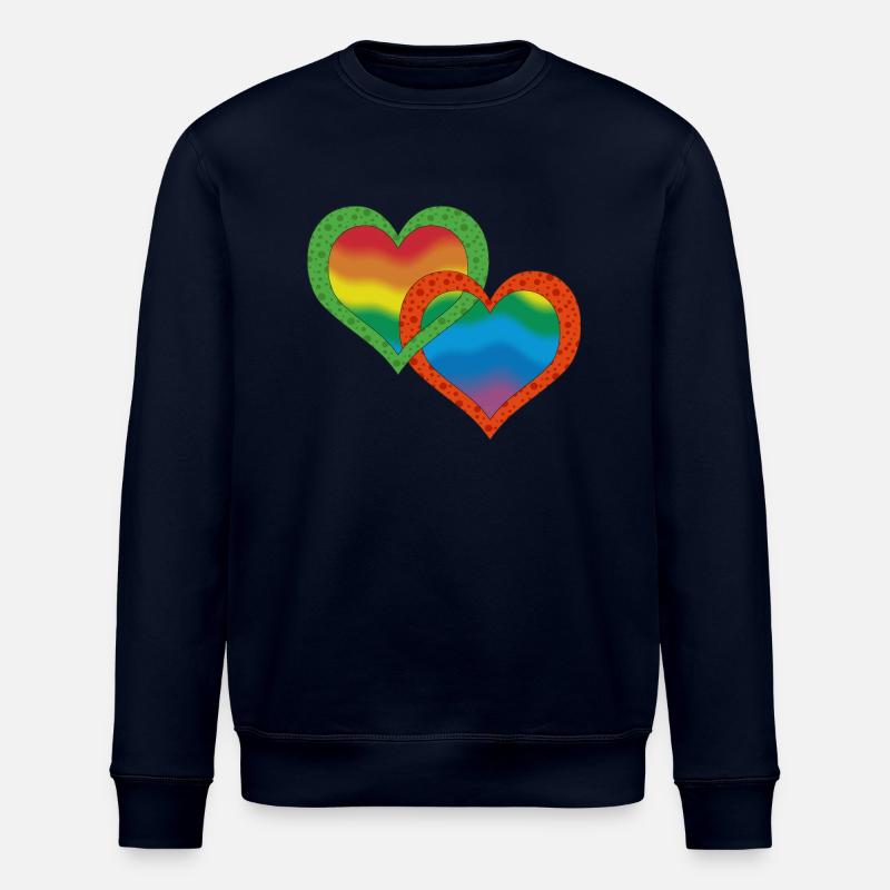 Herz - Stanley/Stella Unisex Bio-Sweatshirt ROLLER - Navy