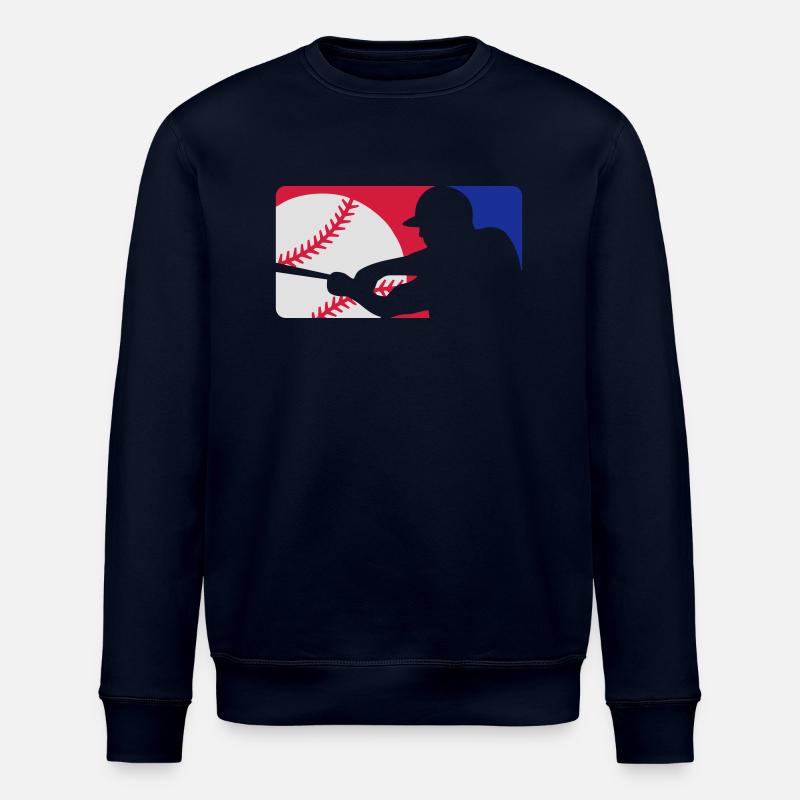 Baseball Player Sign - Stanley/Stella Unisex Bio-Sweatshirt ROLLER - Navy