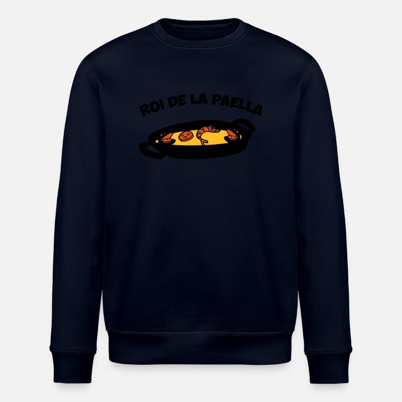 roi de la paella - Stanley/Stella Unisex Bio-Sweatshirt ROLLER - Navy