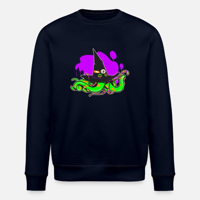 Der Halloween-Hut - Stanley/Stella Unisex Bio-Sweatshirt ROLLER - Navy