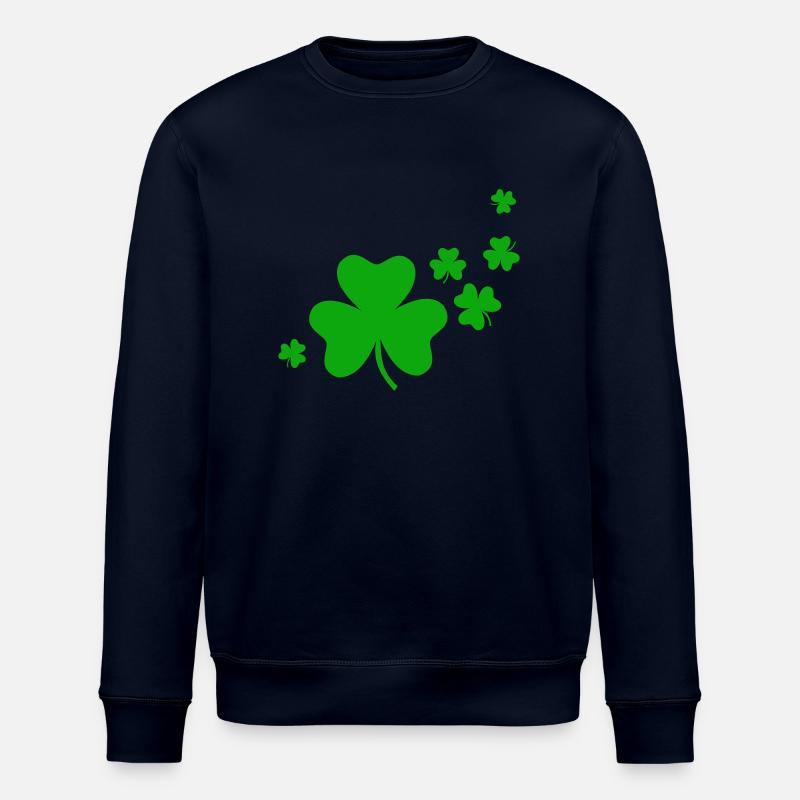 Shamrocks - Stanley/Stella Unisex Bio-Sweatshirt ROLLER - Navy