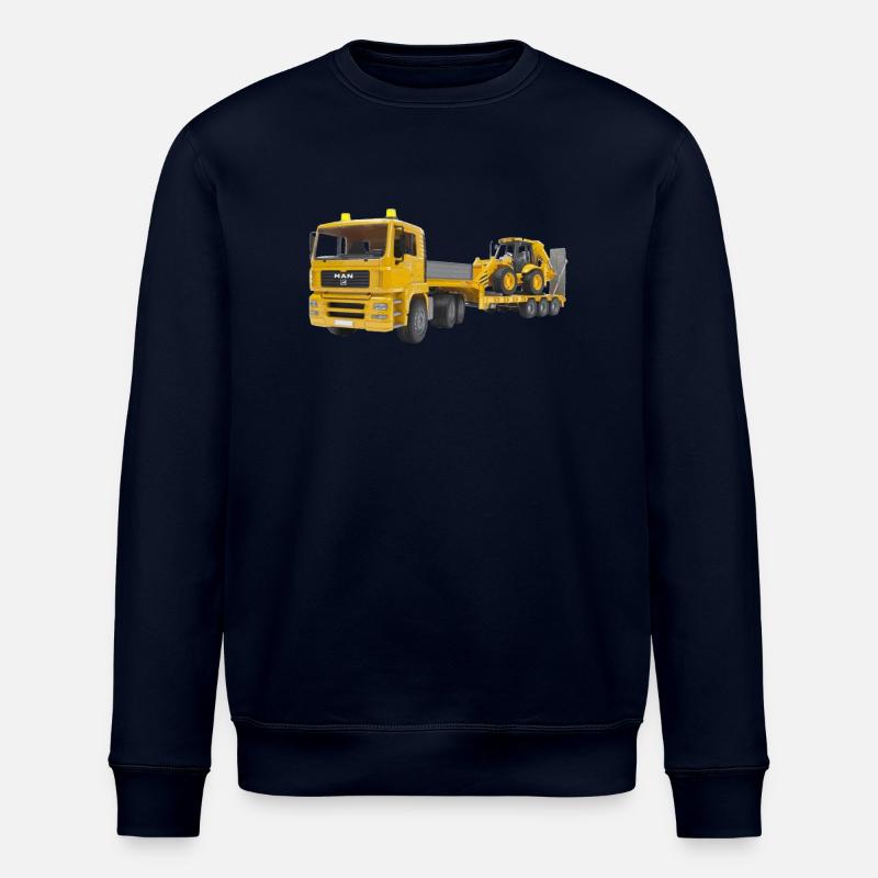 camion de transport chantier - Sweat bio ROLLER Stanley/Stella Unisexe - marine