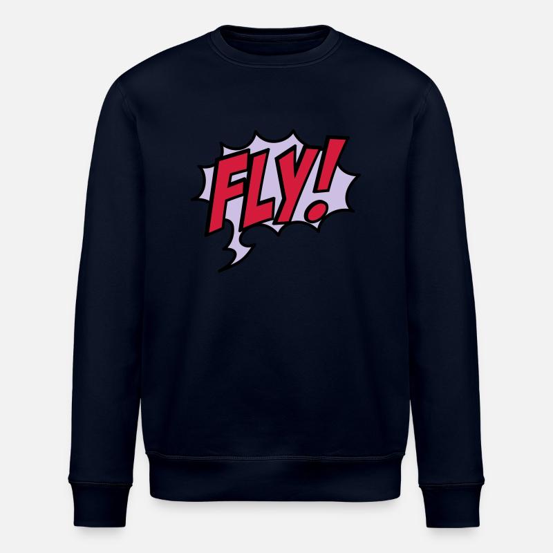 fly - Stanley/Stella Unisex Bio-Sweatshirt ROLLER - Navy