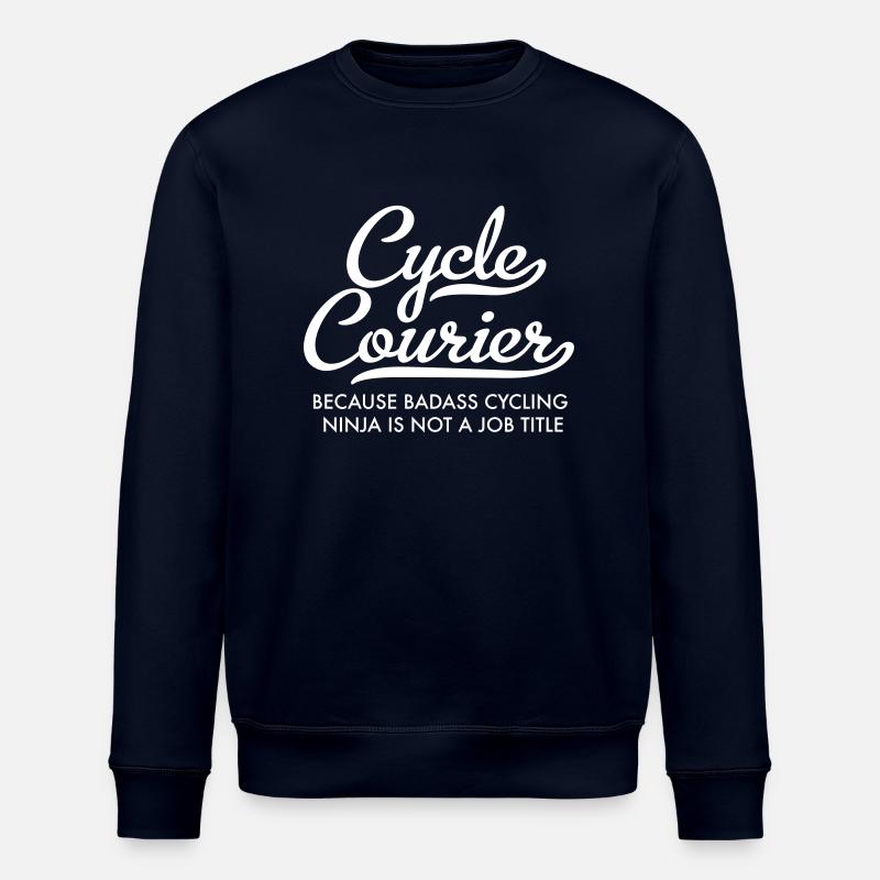 Coursier à vélo - Sweat bio ROLLER Stanley/Stella Unisexe - marine