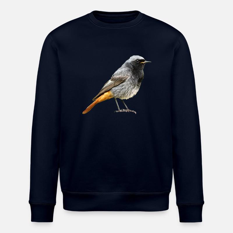 Redtail Robin - Stanley/Stella ROLLER Unisex Organic Sweatshirt - navy