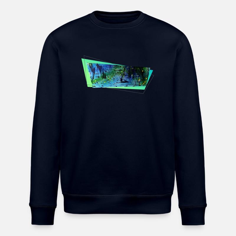 Art de rue moderne - Sweat bio ROLLER Stanley/Stella Unisexe - marine
