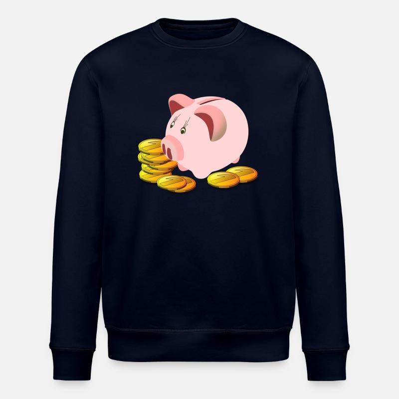Sparschwein - Stanley/Stella Unisex Bio-Sweatshirt ROLLER - Navy