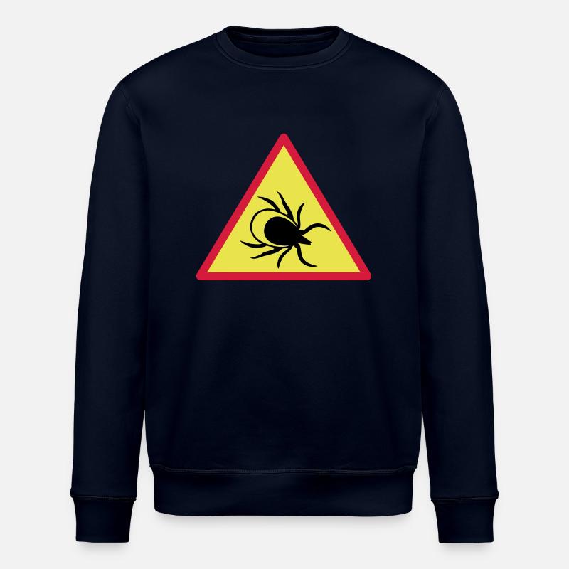Tiques d'attention - Sweat bio ROLLER Stanley/Stella Unisexe - marine
