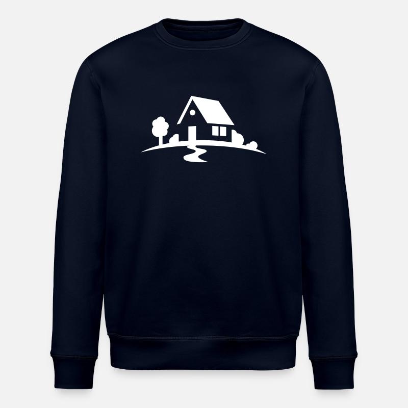 maison - Sweat bio ROLLER Stanley/Stella Unisexe - marine