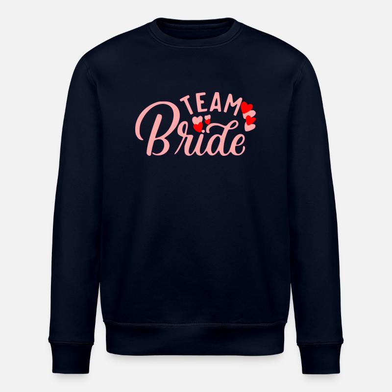 Team Bride - Stanley/Stella Unisex Bio-Sweatshirt ROLLER - Navy