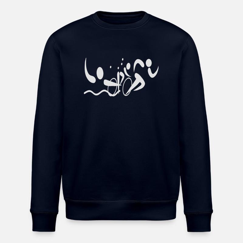Triathlon - Stanley/Stella Unisex Bio-Sweatshirt ROLLER - Navy