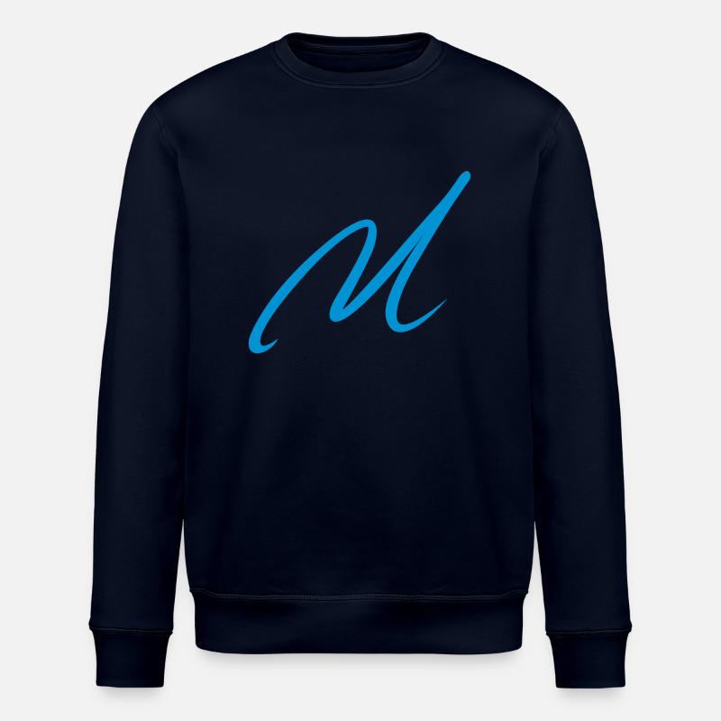 Buchstabe M - Stanley/Stella Unisex Bio-Sweatshirt ROLLER - Navy