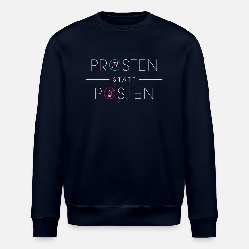 prosten statt posten - Stanley/Stella Unisex Bio-Sweatshirt ROLLER - Navy