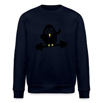 body_building_1 - Stanley/Stella ROLLER Unisex Organic Sweatshirt - navy - Front - Nik (191cm)