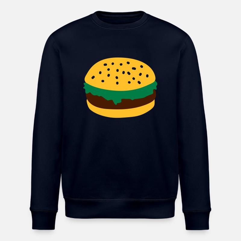 Burger - Sweat bio ROLLER Stanley/Stella Unisexe - marine