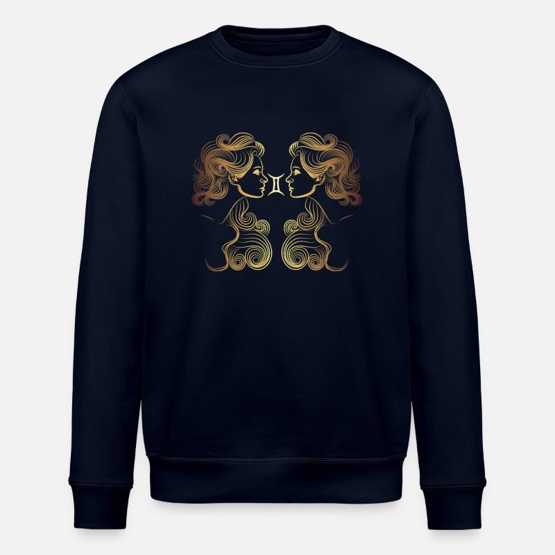 gemini2 Zeichenfläche 1 - Stanley/Stella Unisex Bio-Sweatshirt ROLLER - Navy