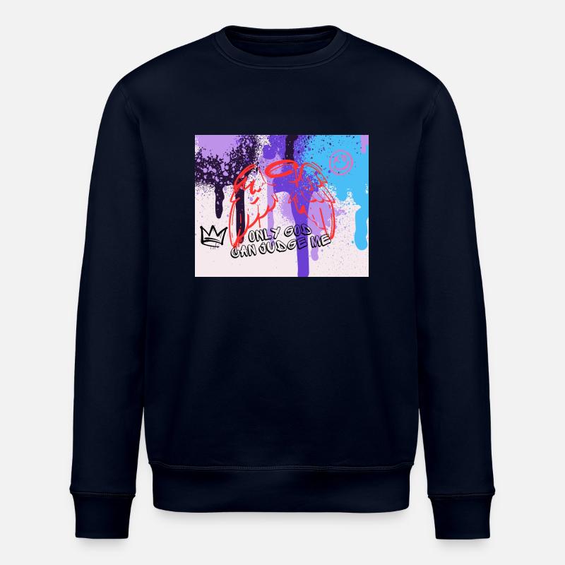 Devine Graffiti - Stanley/Stella Unisex Bio-Sweatshirt ROLLER - Navy