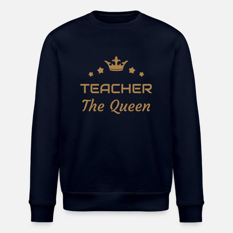 Ecole / Prof / Instit / Professeur / Maîtresse - Sweat bio ROLLER Stanley/Stella Unisexe - marine