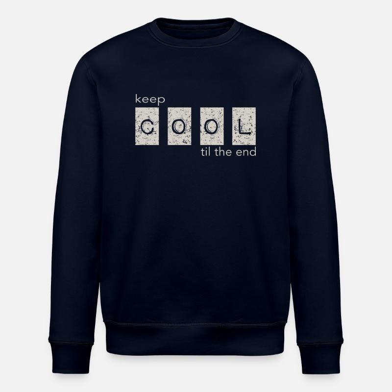 keep cool - Stanley/Stella Unisex Bio-Sweatshirt ROLLER - Navy