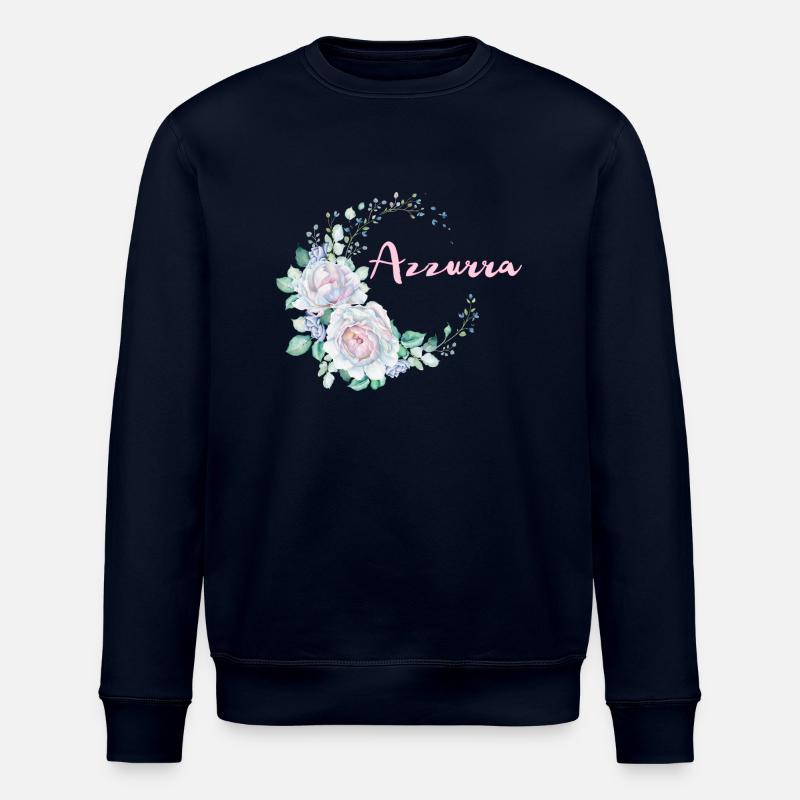 Pour Azzurra - Sweat bio ROLLER Stanley/Stella Unisexe - marine