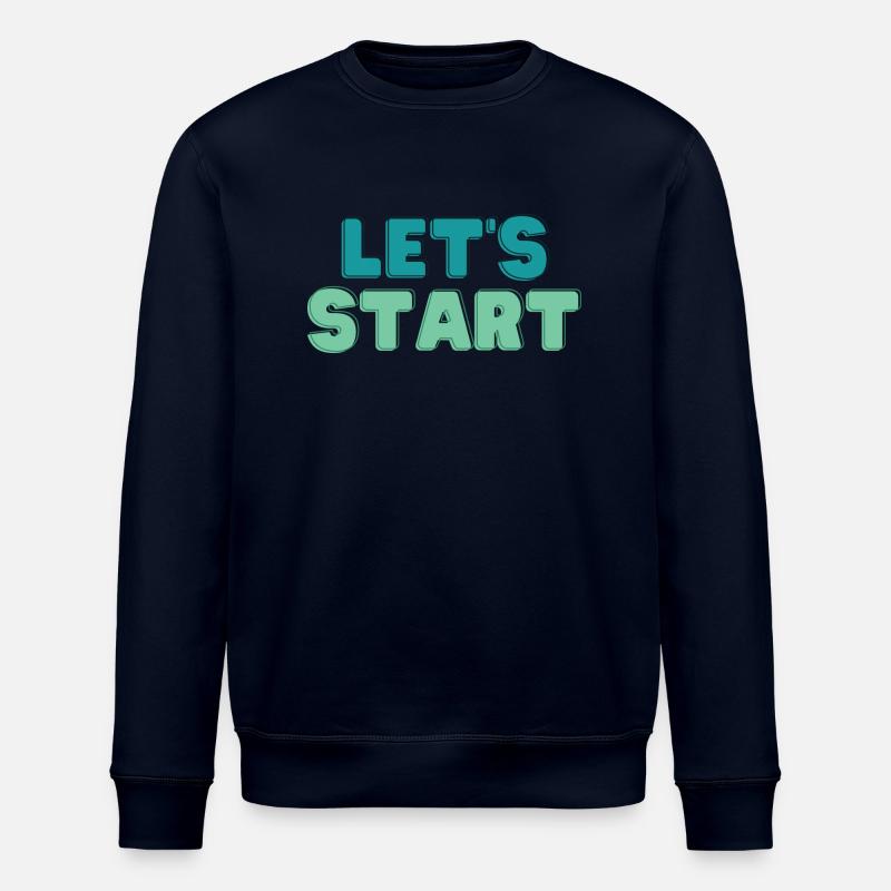 Let's start - Stanley/Stella Unisex Bio-Sweatshirt ROLLER - Navy