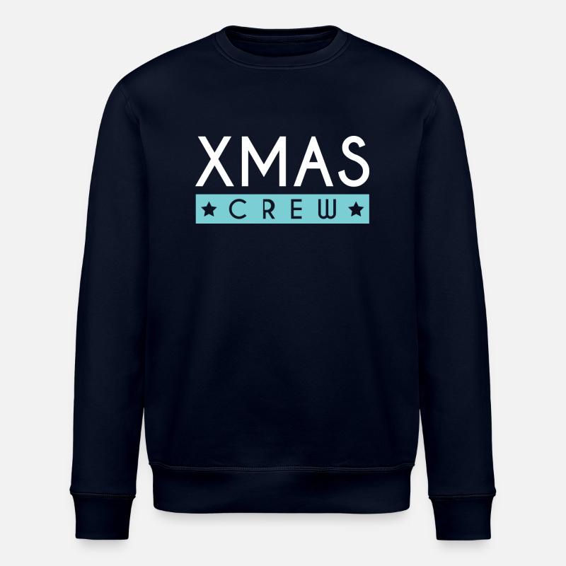 Équipage de Noël - Sweat bio ROLLER Stanley/Stella Unisexe - marine
