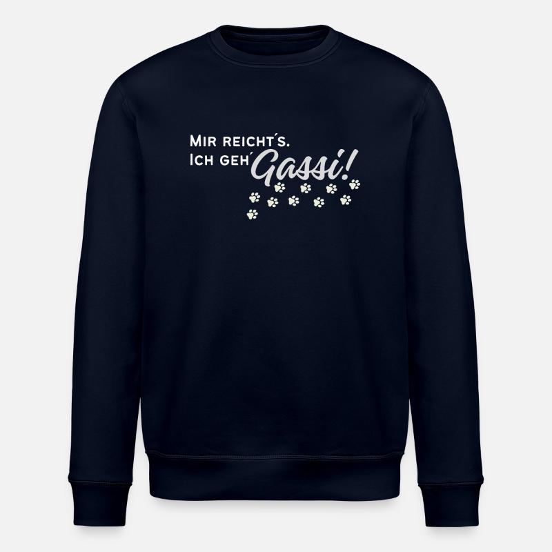 Gassi gehen - Stanley/Stella Unisex Bio-Sweatshirt ROLLER - Navy