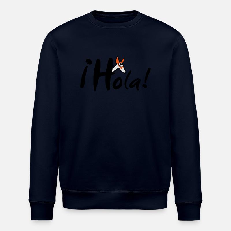 Hola Podenco - Stanley/Stella Unisex Bio-Sweatshirt ROLLER - Navy
