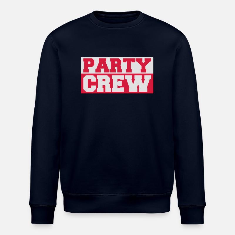 Party Crew - Stanley/Stella Unisex Bio-Sweatshirt ROLLER - Navy