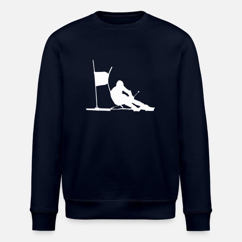 skiing - Stanley/Stella Unisex Bio-Sweatshirt ROLLER - Navy