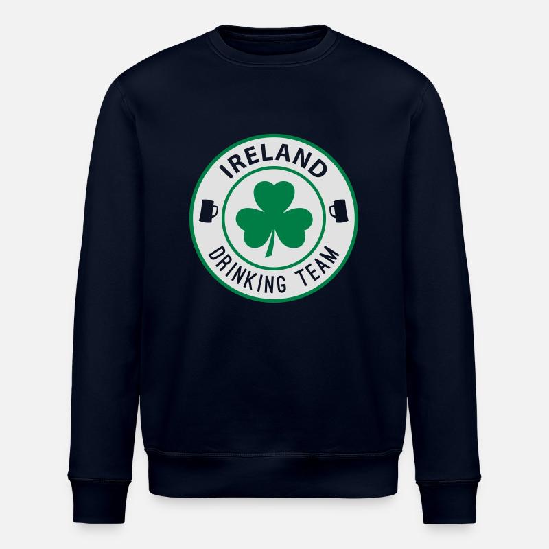 Ireland Drinking Team - Stanley/Stella Unisex Bio-Sweatshirt ROLLER - Navy