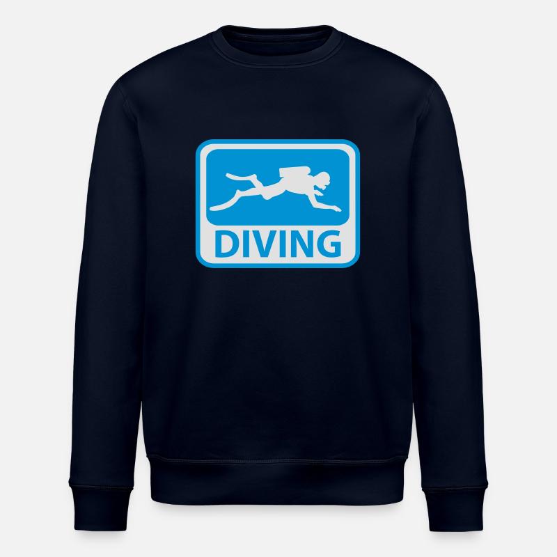 Diving - Stanley/Stella Unisex Bio-Sweatshirt ROLLER - Navy