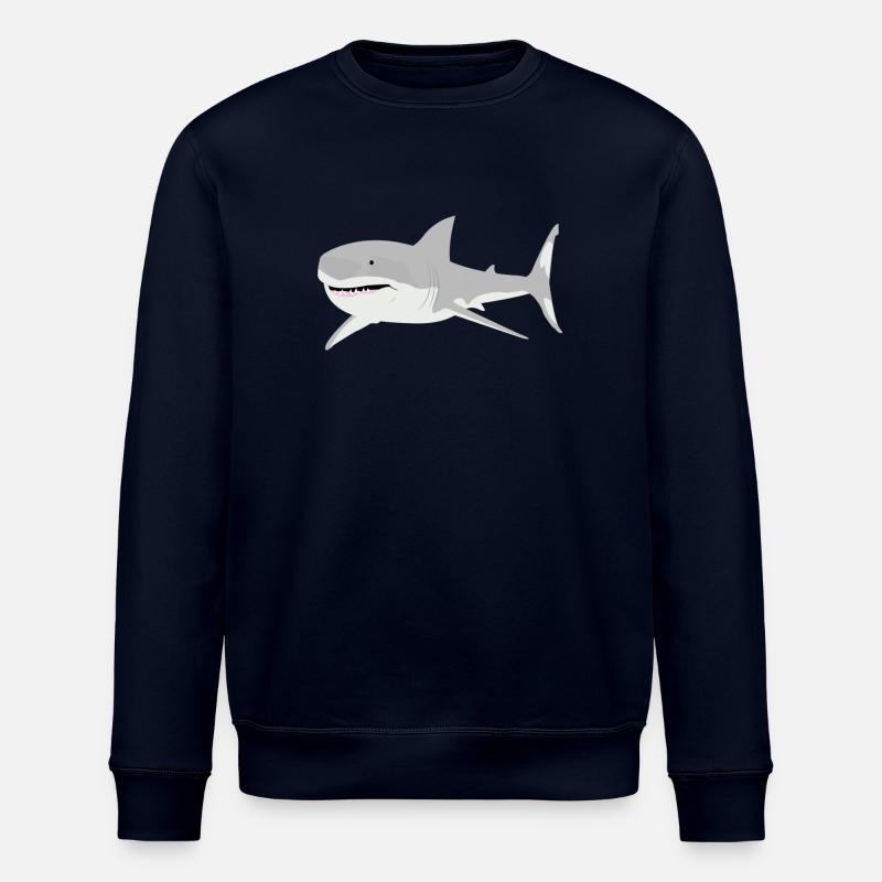 requin - Sweat bio ROLLER Stanley/Stella Unisexe - marine