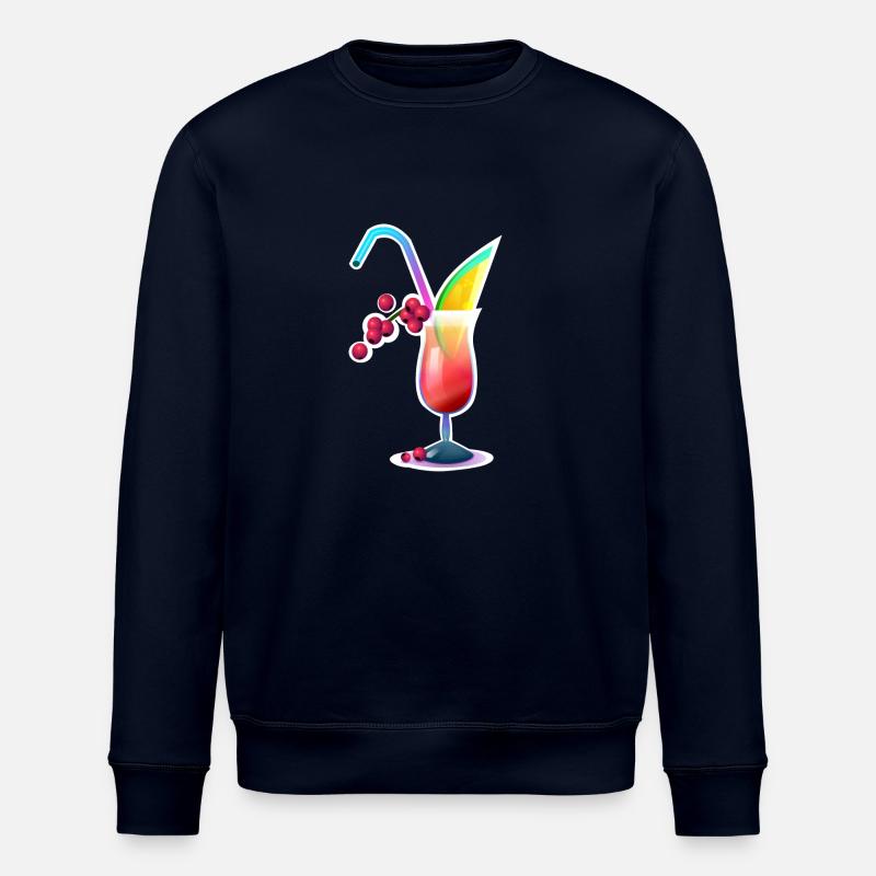 Cocktail Design klassisch - Stanley/Stella Unisex Bio-Sweatshirt ROLLER - Navy