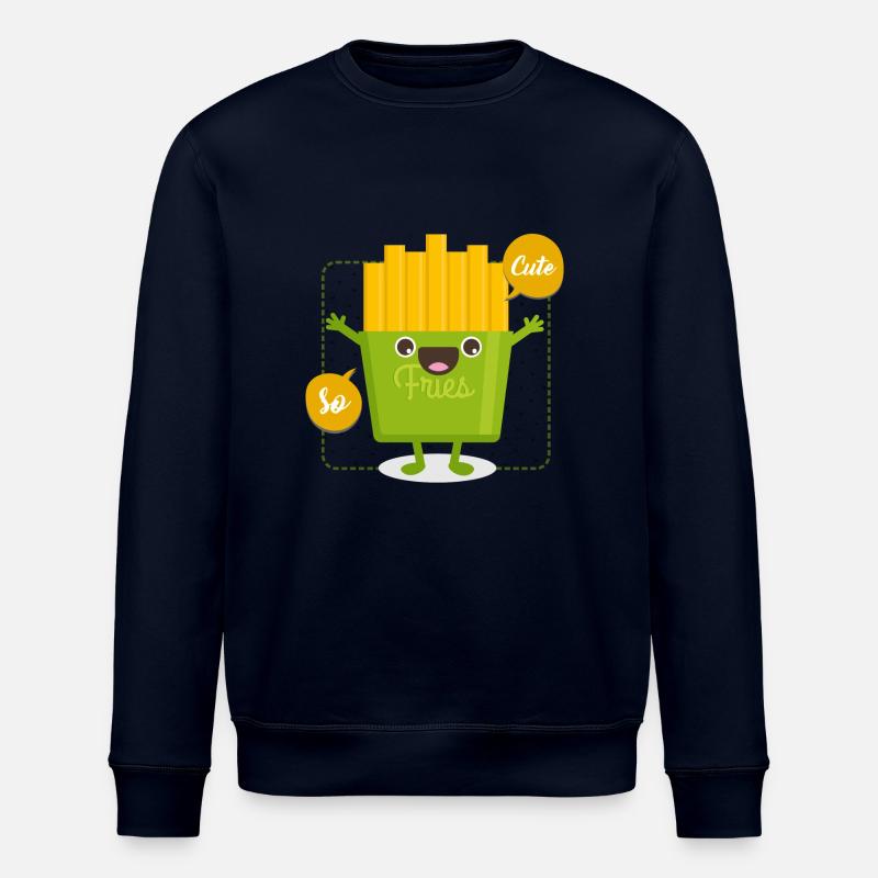 frites cute - Sweat bio ROLLER Stanley/Stella Unisexe - marine