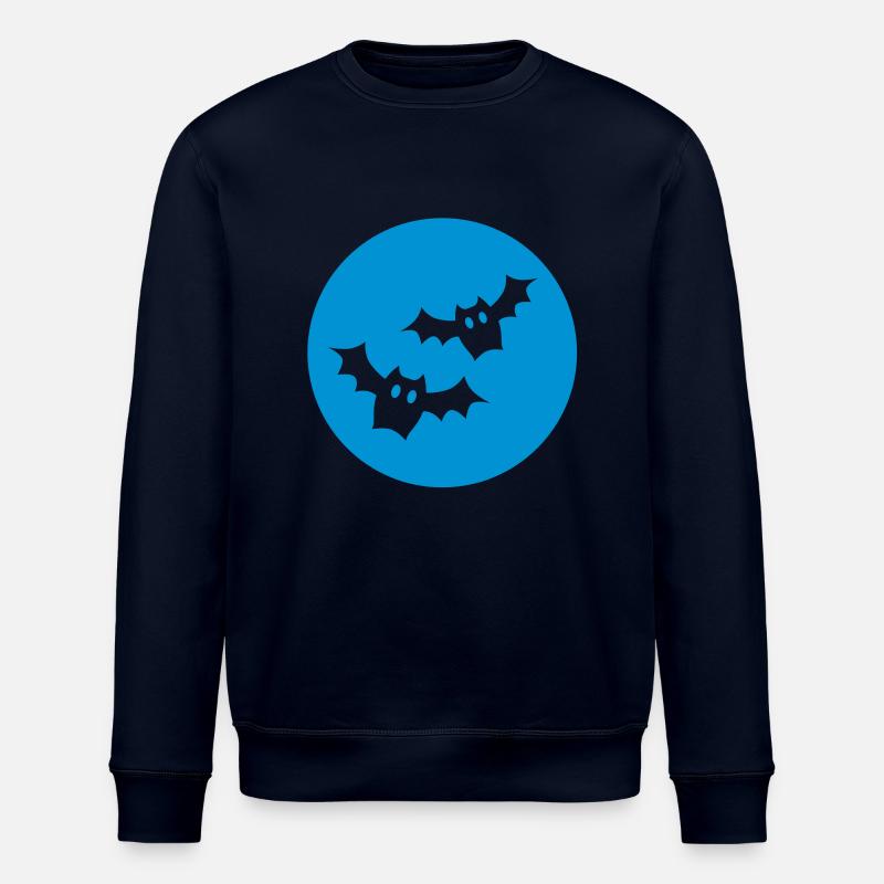 Fledermäuse - Stanley/Stella Unisex Bio-Sweatshirt ROLLER - Navy
