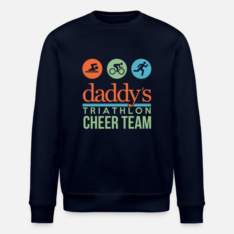 Triathlon Cheer Team - Stanley/Stella Unisex Bio-Sweatshirt ROLLER - Navy