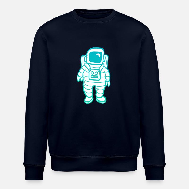 Astronaut Clipart - Stanley/Stella Unisex Bio-Sweatshirt ROLLER - Navy