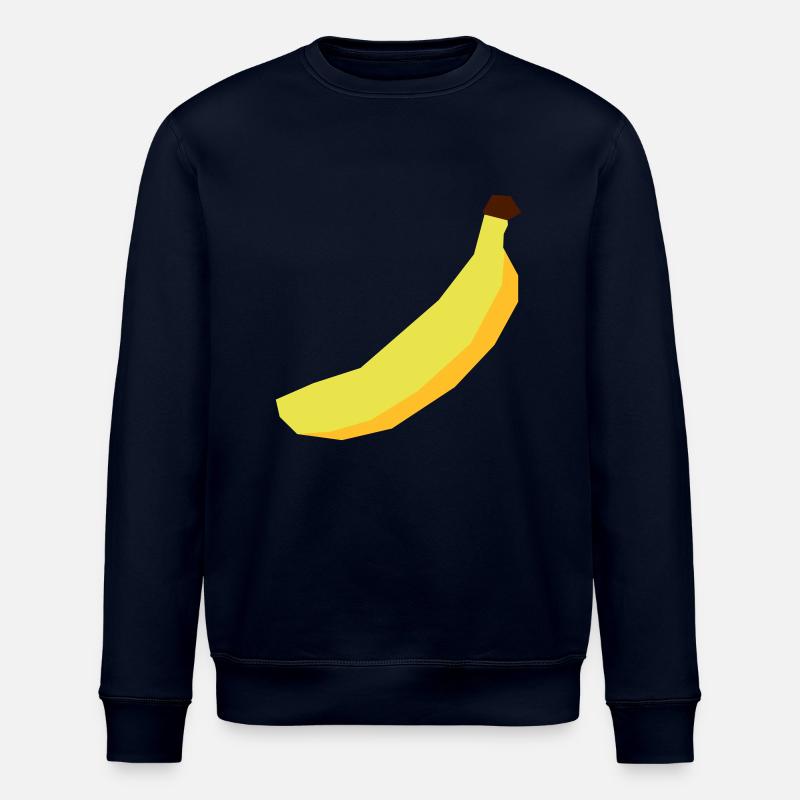 Banane Vektor - Stanley/Stella Unisex Bio-Sweatshirt ROLLER - Navy