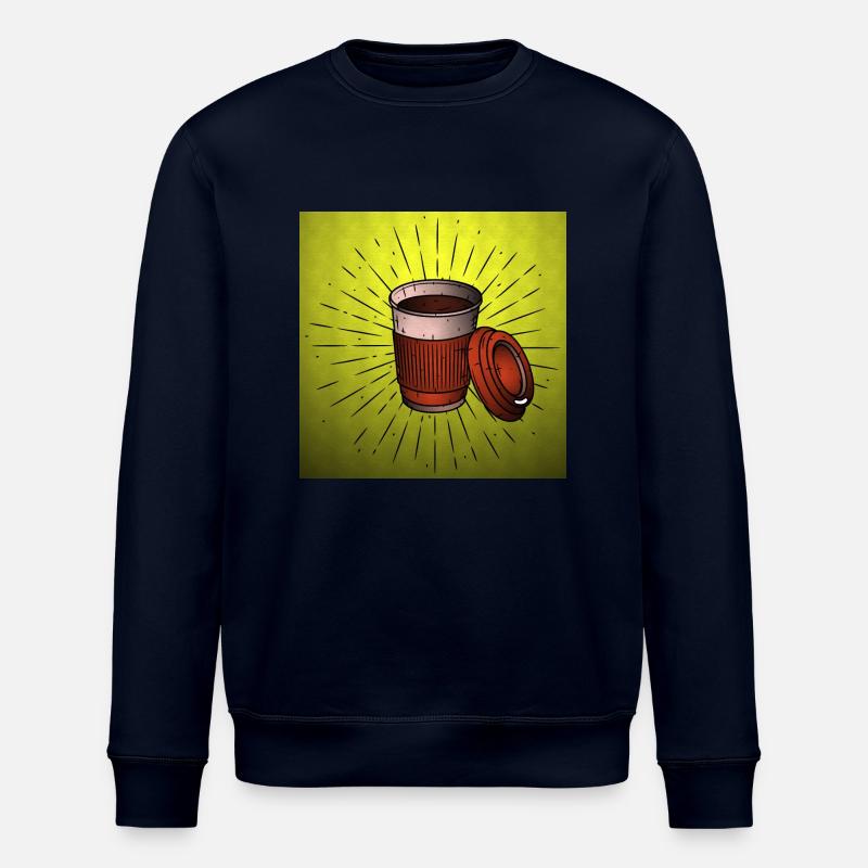café - Sweat bio ROLLER Stanley/Stella Unisexe - marine