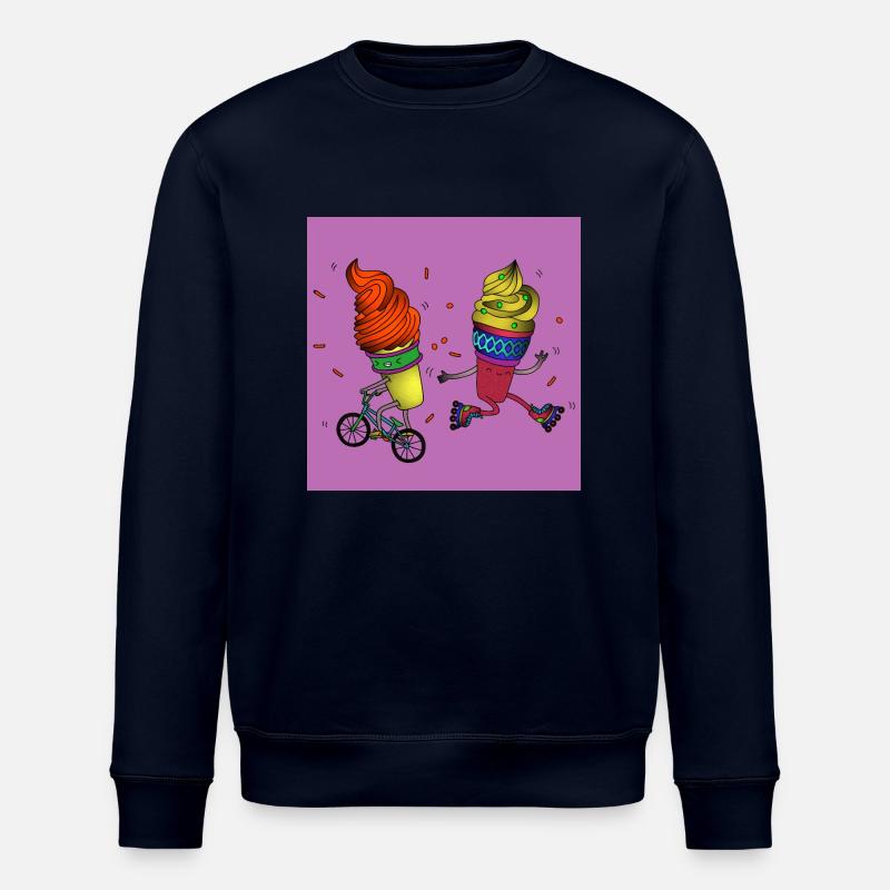 Ice one Skates - Stanley/Stella Unisex Bio-Sweatshirt ROLLER - Navy