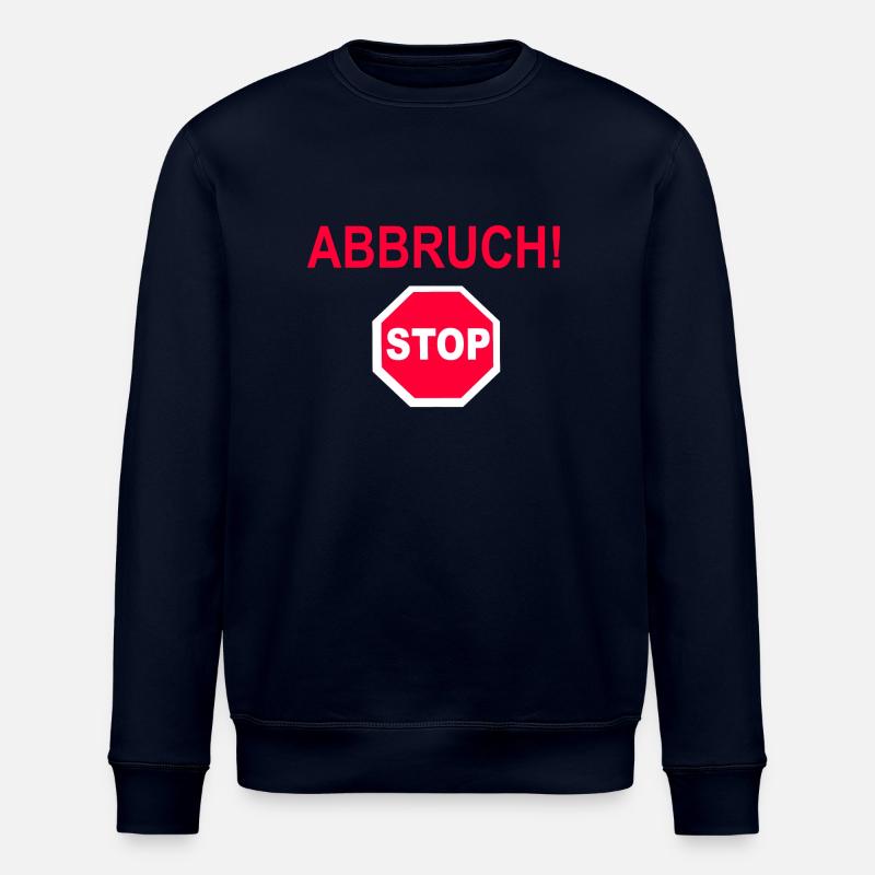Abbruch! - Stanley/Stella Unisex Bio-Sweatshirt ROLLER - Navy