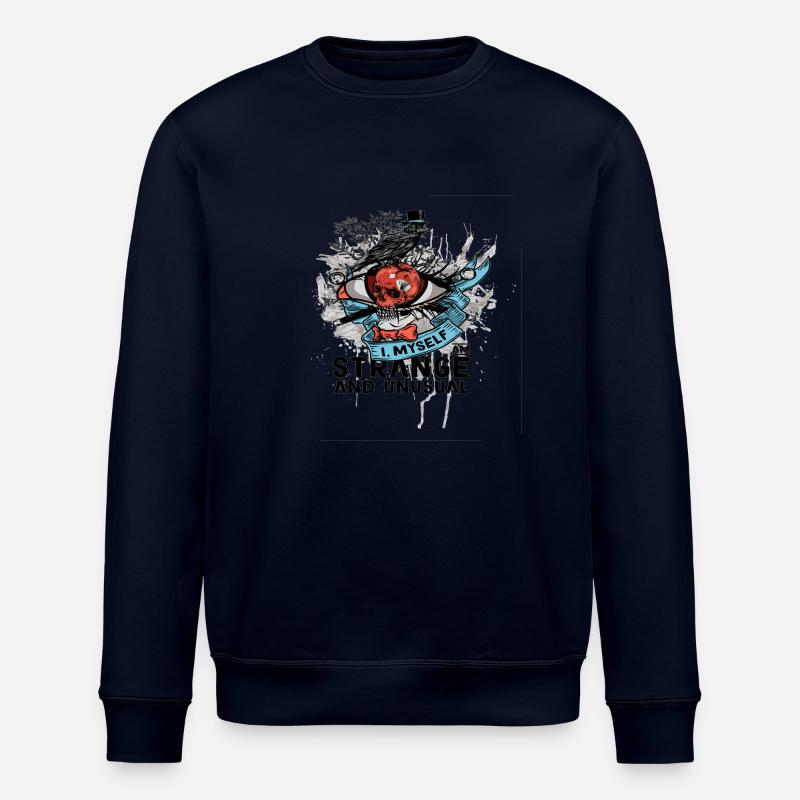 Strange Skull - Stanley/Stella Unisex Bio-Sweatshirt ROLLER - Navy